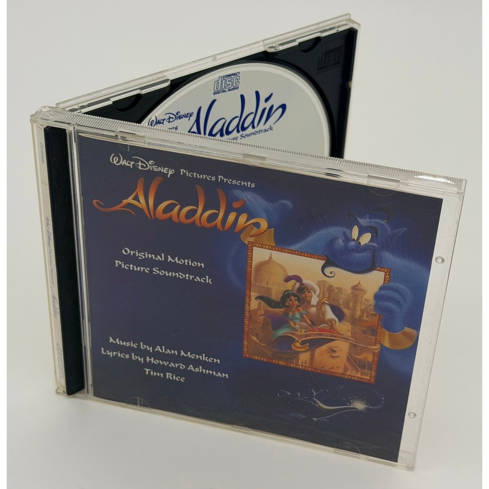 Disney‎ Aladdin Original Motion Picture Soundtrack CD 1992